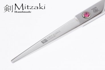 Meisterhafte Schärfe, MITZAKI Kohei Premium in 6.0 Zoll,mit funkelndem Swarowski, eine Schere die sie ein Leben lang begleiten wird, ausgeprägter Hohlschliff mit DGT Schneidenpolish